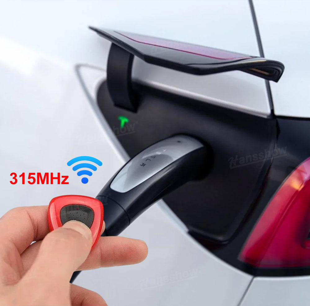 Charging Port Door Remote Control for Tesla Model Y - button detail