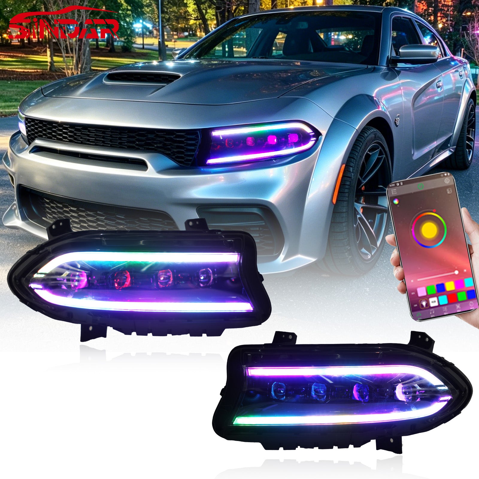Dodge Charger SRT HellCat 2015-2019 (RGB)