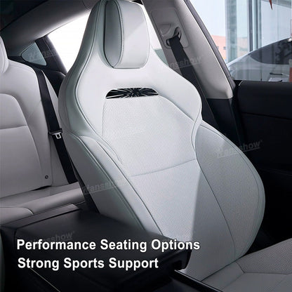 Model Y/3 NAPPA Leather Seat Replacement - Backrest Detail