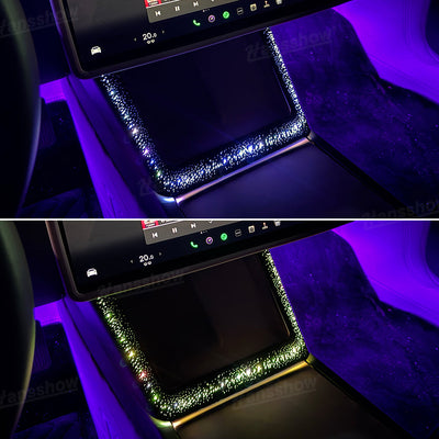 Model Y Juniper Ambient Lighting for Wireless Charging Port - material detail