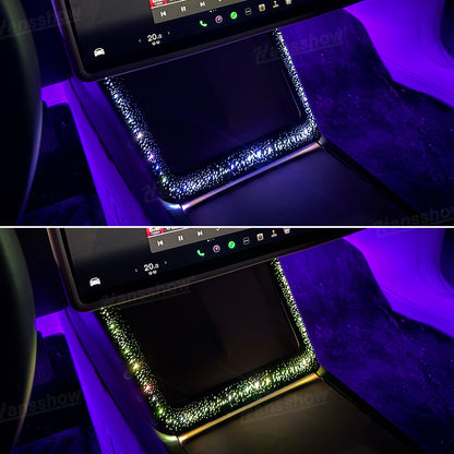 Model Y Juniper Ambient Lighting for Wireless Charging Port - material detail