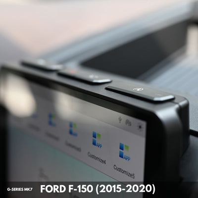 G-Series Android head unit with CarPlay for Ford F-150