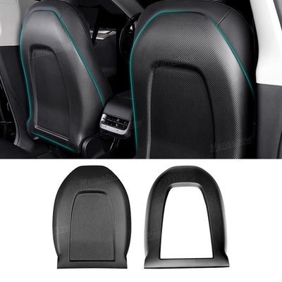 Tesla Model Y Carbon Fiber Seat Back Replacement front view