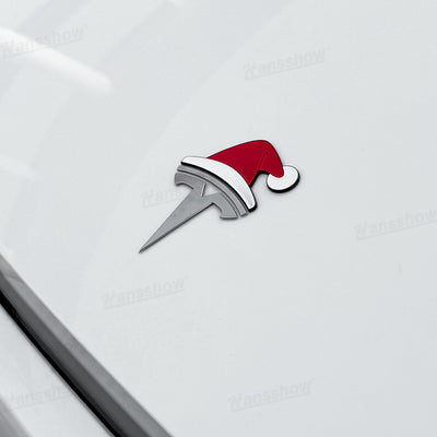 3D Christmas Decorations Waterproof Sticker for Tesla on Model S