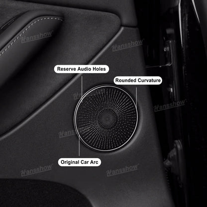 Tesla Model Y Car Speaker Cover Trim precision fit