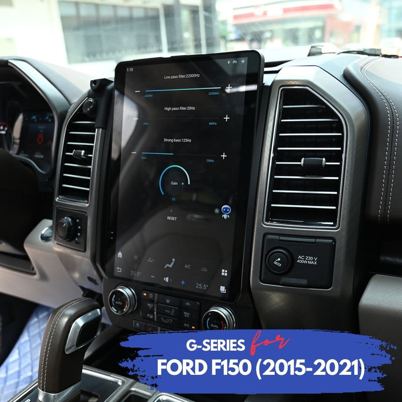 Ford F150 (2015-2021) Unidad principal Android 11 (SquareWheels Serie G)