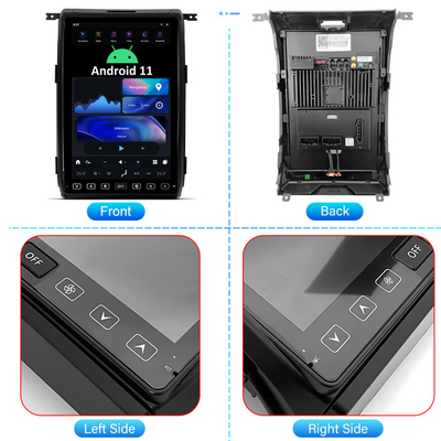 G-Series Android Head Unit close-up of touchscreen controls