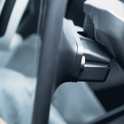 Model 3 and Model Y Console Screen Rotating Swivel Kit - side angle