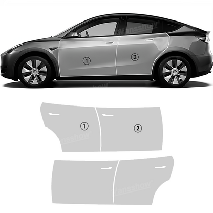 Model Y DIY Color PPF Protection Film Kit installation tools