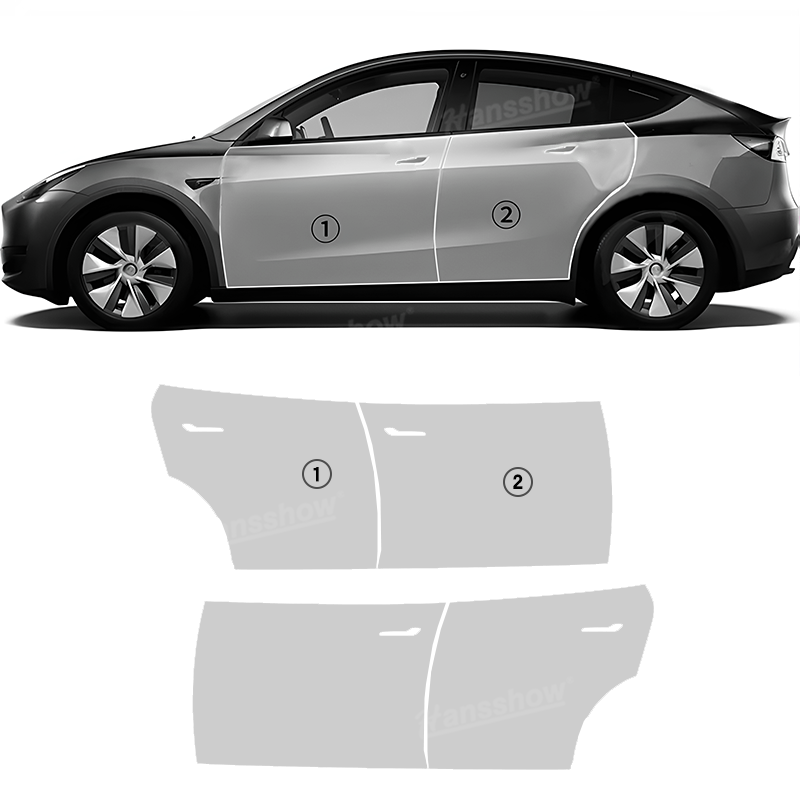 Model Y DIY Color PPF Protection Film Kit installation tools
