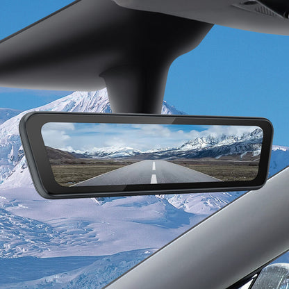 Tesla Model 3 Y Stream Media Rearview Mirror Dashcam front view