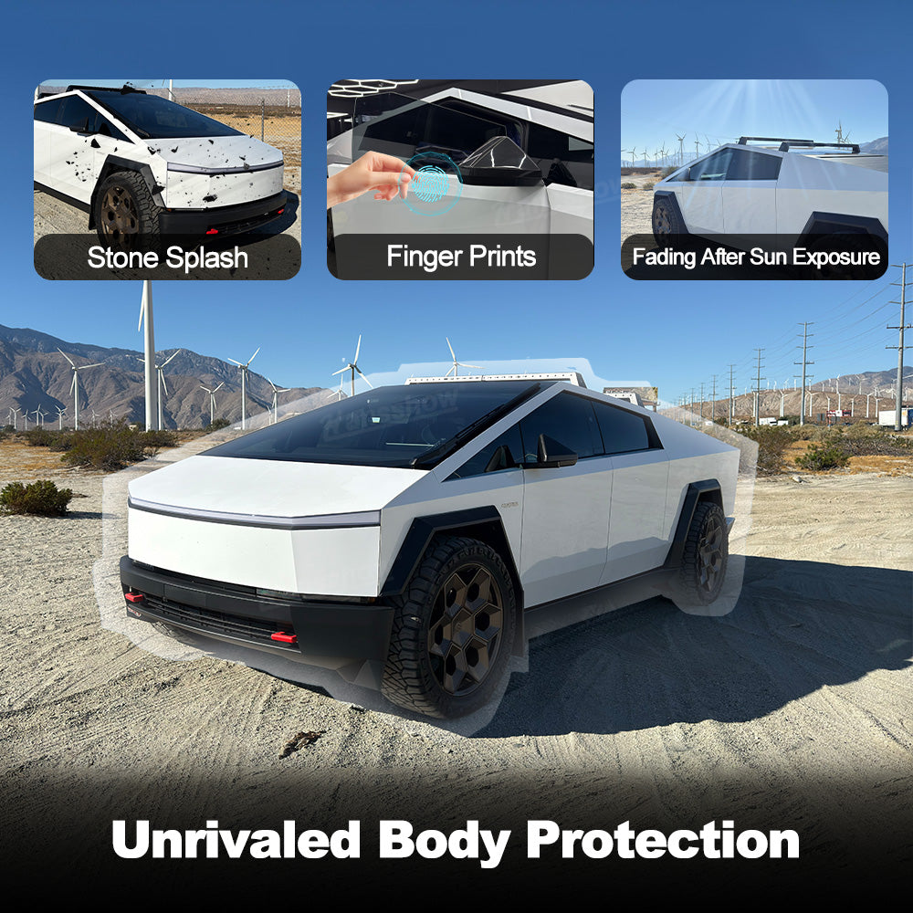 Paint Protection Film Application - Close-up of Edges