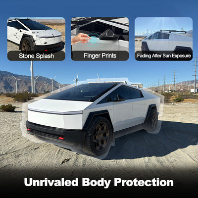 Paint Protection Film Application - Close-up of Edges