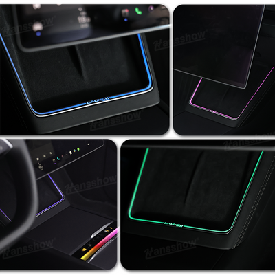 Model Y Juniper Ambient Lighting integrated with Tesla interior