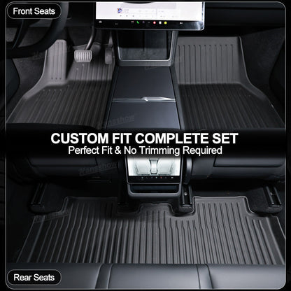 Model Y Juniper Floor Mats side angle