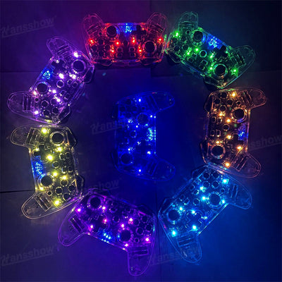 Wireless Game Controller with LED Ambient Lighting for Tesla Model Y - back view