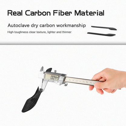 Tesla Real Carbon Fiber Door Handle Cover for Model 3 & Y 2017+