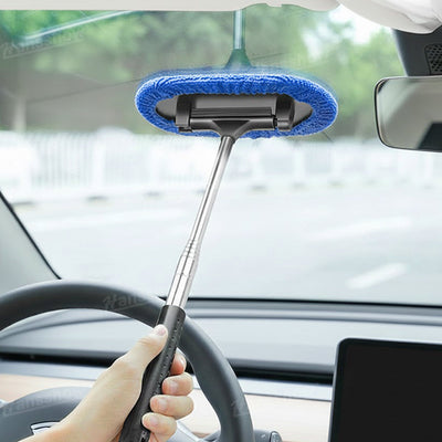 Windshield Cleaning Brush for Tesla Model Y - Installed View