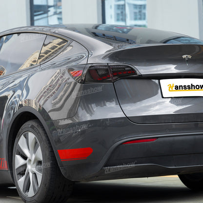 Model Y/3 LED Tail Lights Sequential Dynamic Dragon Scale - sequential signal in action