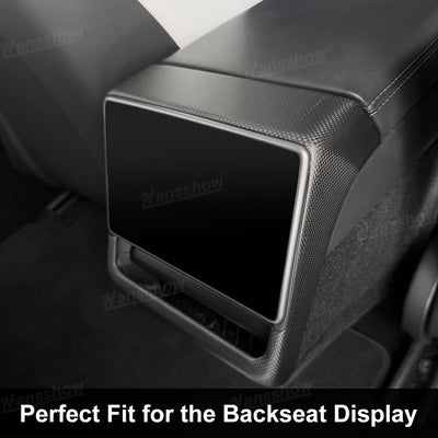 Model Y Juniper Backseat Screen Frame detail shot
