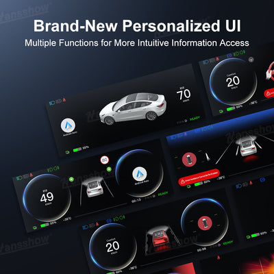 Model Y Juniper Dashboard Display 8.9-Inch F9H Instrument Cluster with ambient light