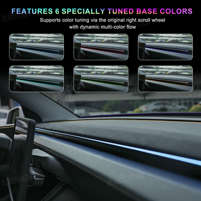 Model Y/3 Streamer Ambient Light LED Strip Light glowing ambiance