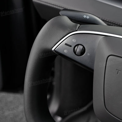 Model Y Yoke Steering Wheel Nappa soft leather grip