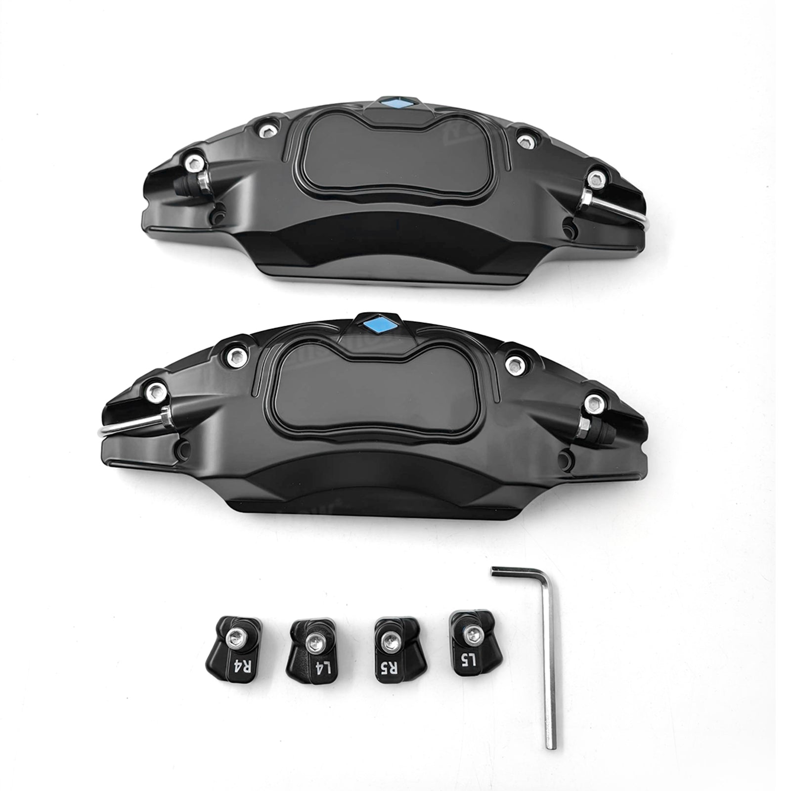 Model Y Juniper Wheel Brake Caliper Cover Set with Tesla Logo - Stylish accessory