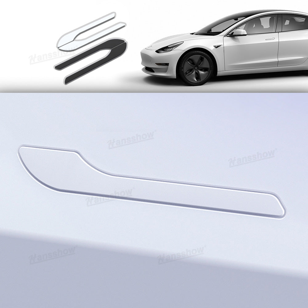 Model Y/3 Door Handle Sticker Anti Scratch Wrap front view