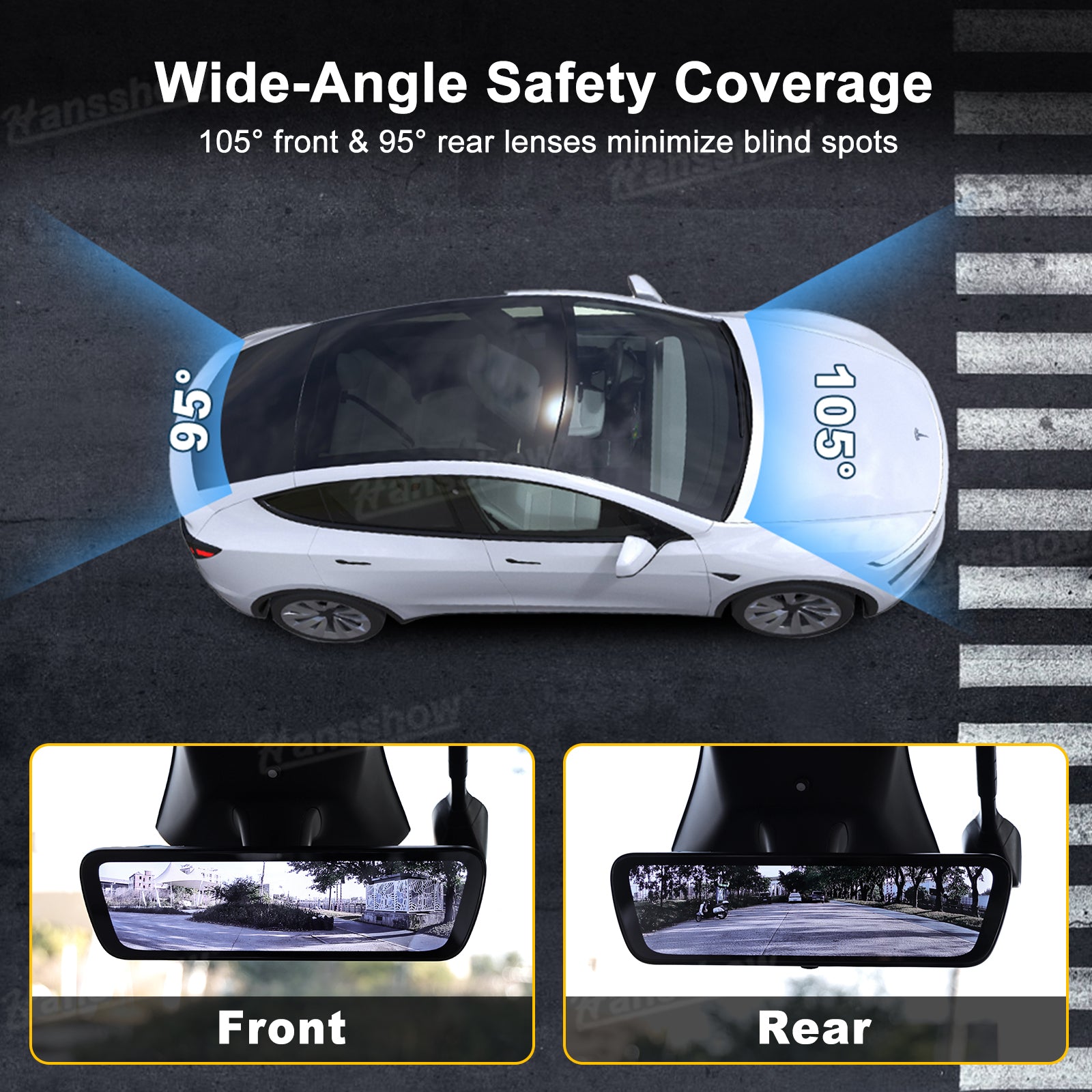 Model Y Juniper Dash Cam rear view with camera detail