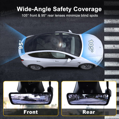Model Y Juniper Dash Cam rear view with camera detail