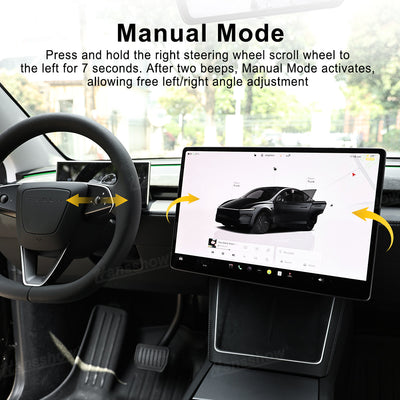 Power Swivel Mount for Tesla Model 3 close-up