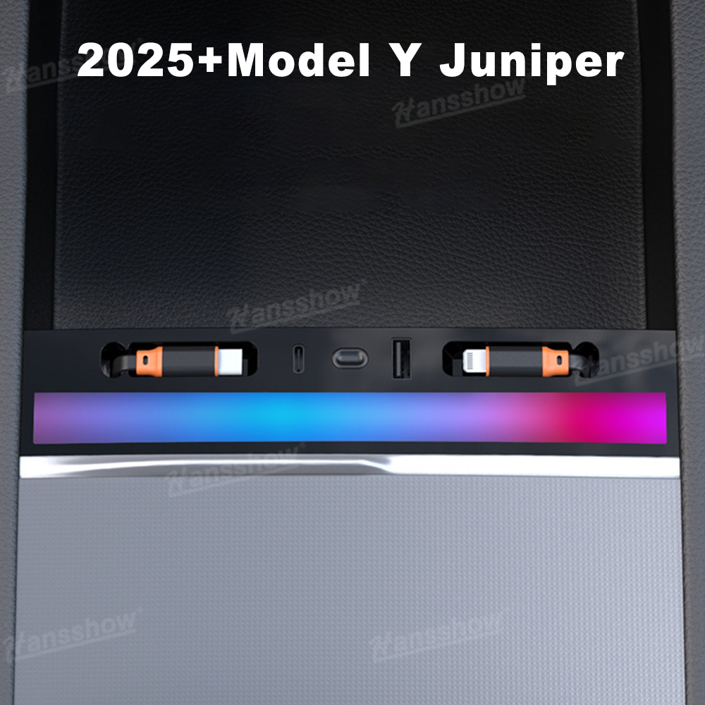 Model Y Juniper/3 Highland USB HUB Adapter LED light detail