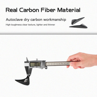 Real Carbon Fiber Side Camera Turn Signal Cover for Model 3/Y for Tesla Model Y