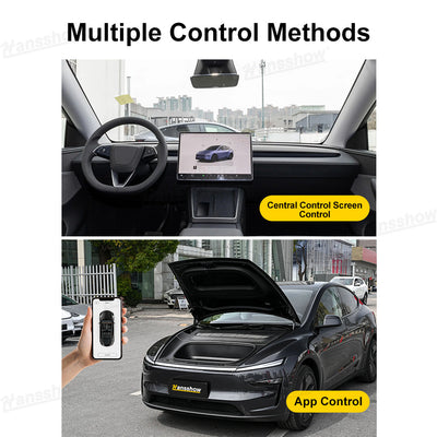 Model Y Juniper Silent Front Trunk Electric Suction Lock close-up