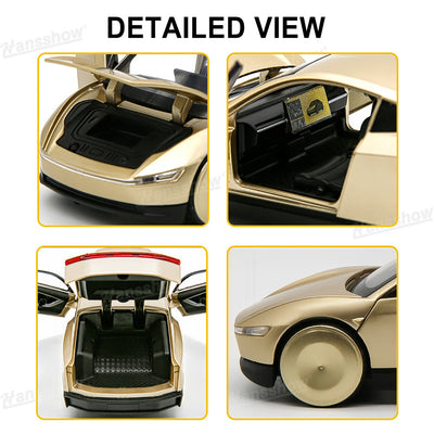 1:32 Cybercab Robotaxi Autonomous Collectible Diecast Alloy Model Car interior detail