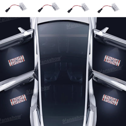 Model Y/3 Highland Welcome Door Projector Light night view