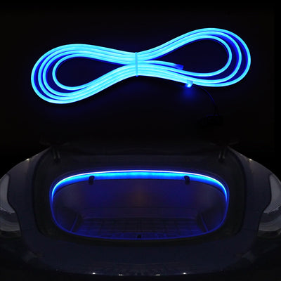 Model 3/Y/S/X Frunk LED Ambient Light Strip for Tesla Model Y - close-up detail