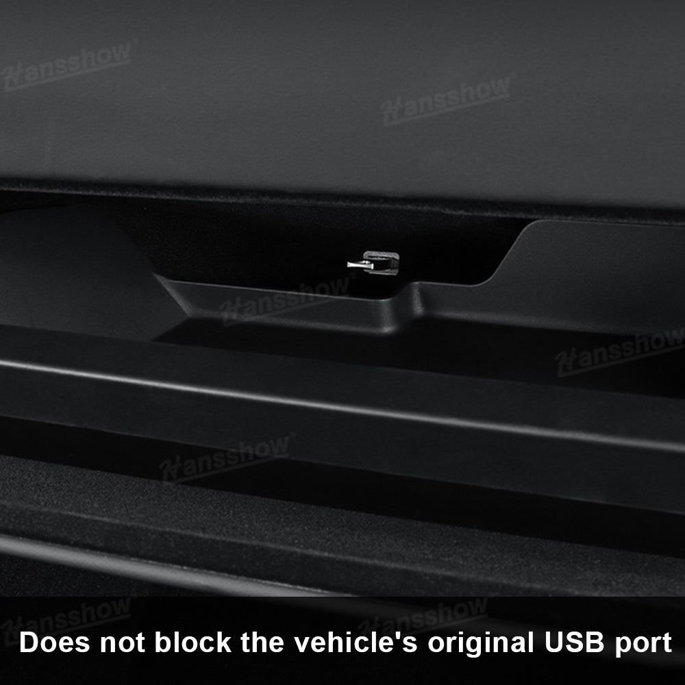 Model Y Juniper Glove Box Organizer installed in Tesla Model Y