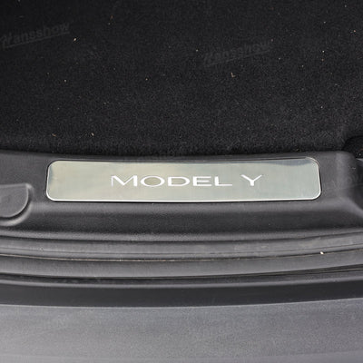 Model Y Juniper Door Sill protection feature