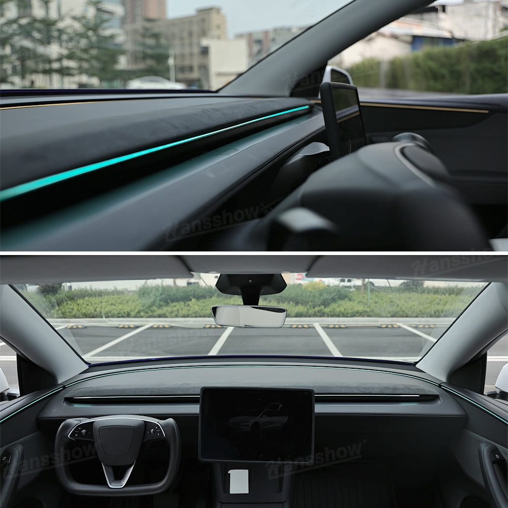 Streamer Ambient Light for Tesla Model Y & 3 LED strip detail