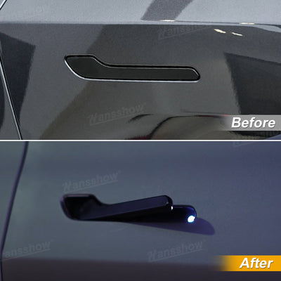 Model Y Juniper Electric Door Handle installed on vehicle