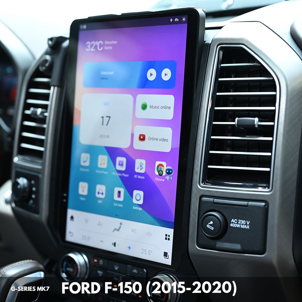 Ford F150 (2015-2020) Android 11 Headunit (SquareWheels G-Series)