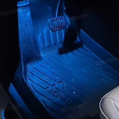 Model Y Juniper Ambient Lighting Kit customizable settings