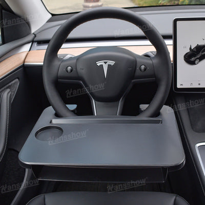 Steering Wheel Desk for Tesla Model Y front view