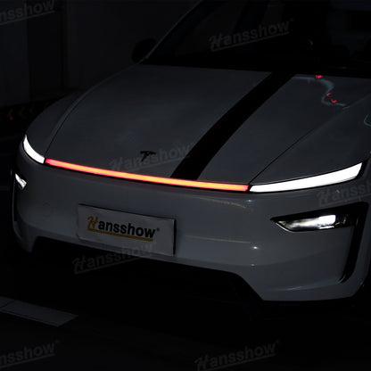 Model Y Juniper RGB Daytime Running Lights showing color effects
