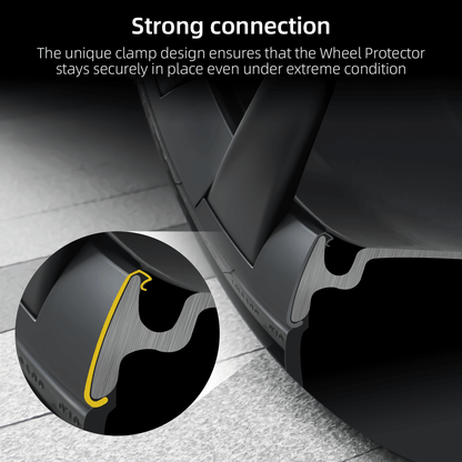 Model Y 20-Inch Wheel Hub Protector Covers for Tesla - top view