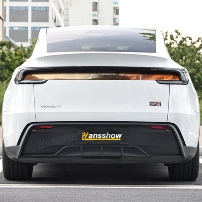 Model Y Juniper Liftgate Panel Wrap Vinyl Wrap Tailgate Applique - front view