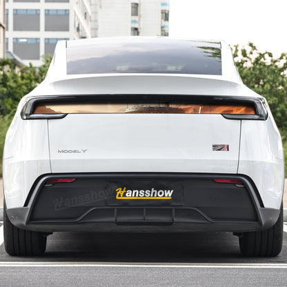 Model Y Juniper Liftgate Panel Wrap Vinyl Wrap Tailgate Applique - front view