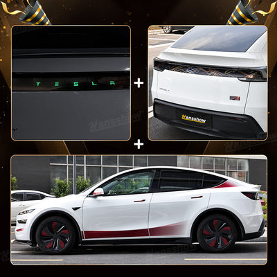 Model Y Juniper Exterior Vinyl Wrap Kit front view